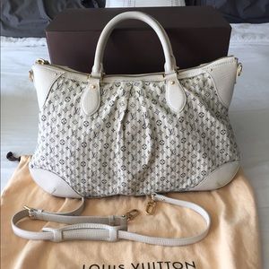 LV Blue/White Mini Lin Croisette Marina GM Bag